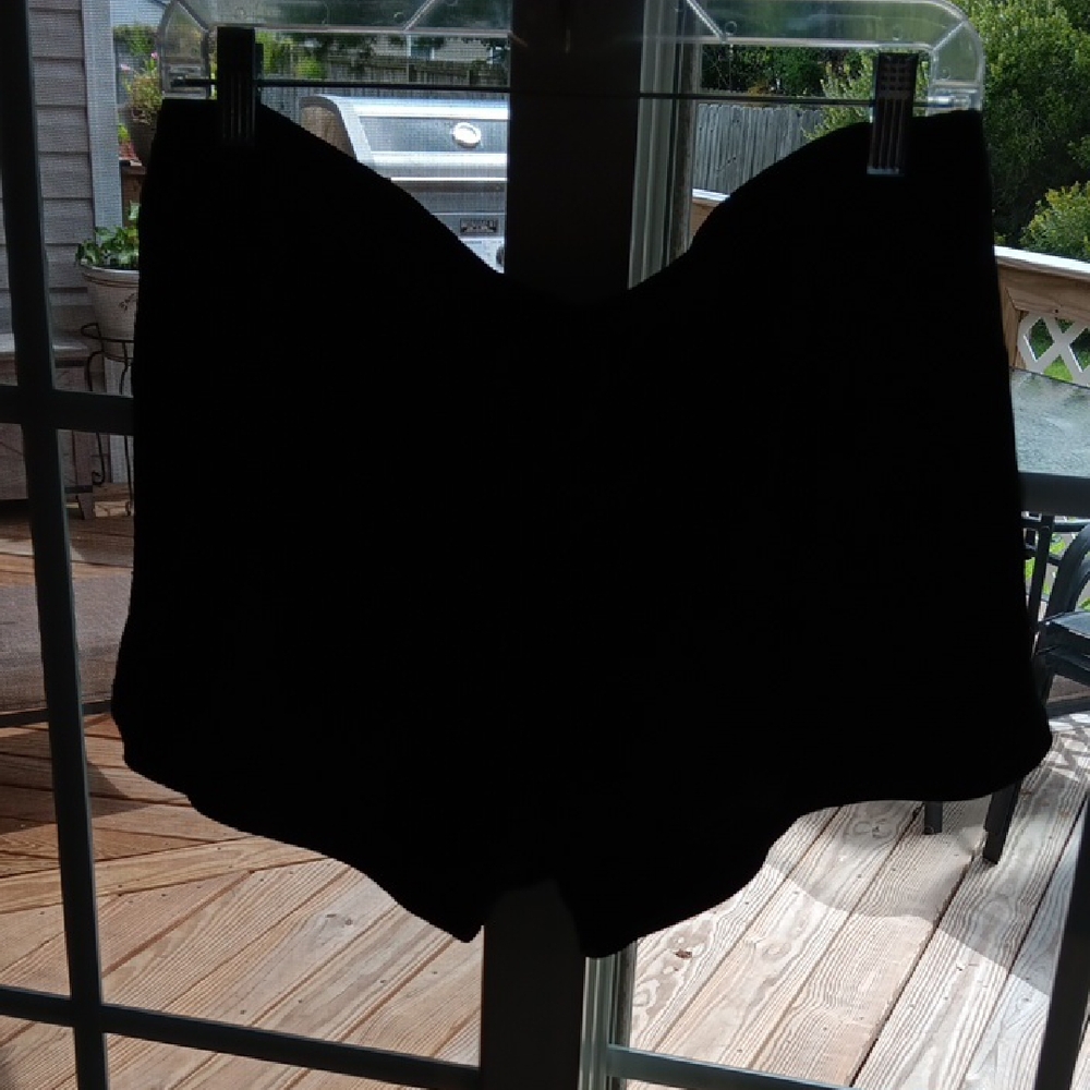 Women's Black Swim Shorts